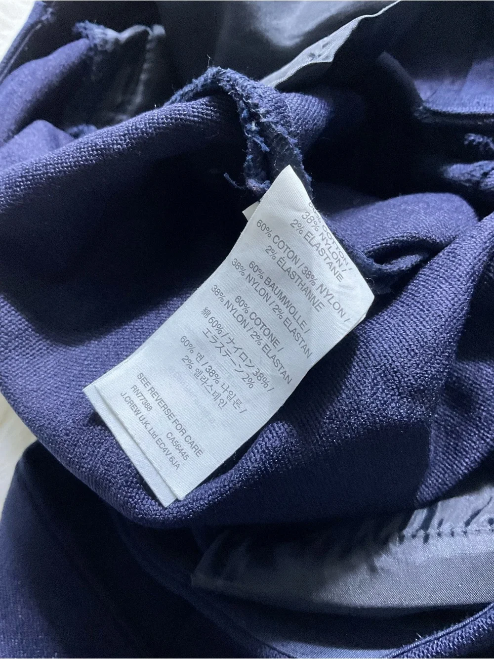 J Crew Ryder fit ankle pants